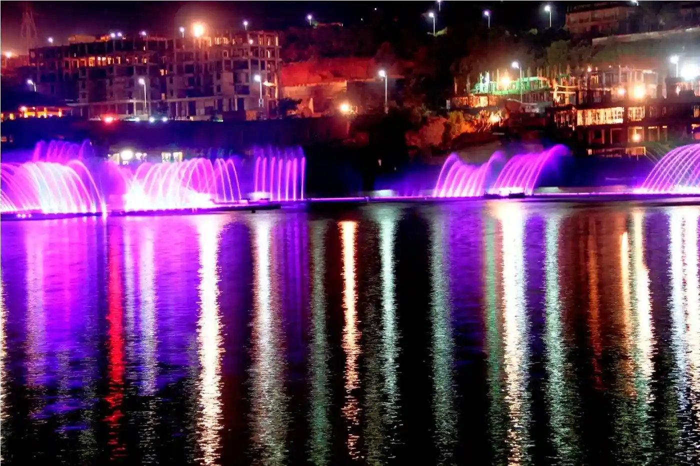 Lavasa City At Night