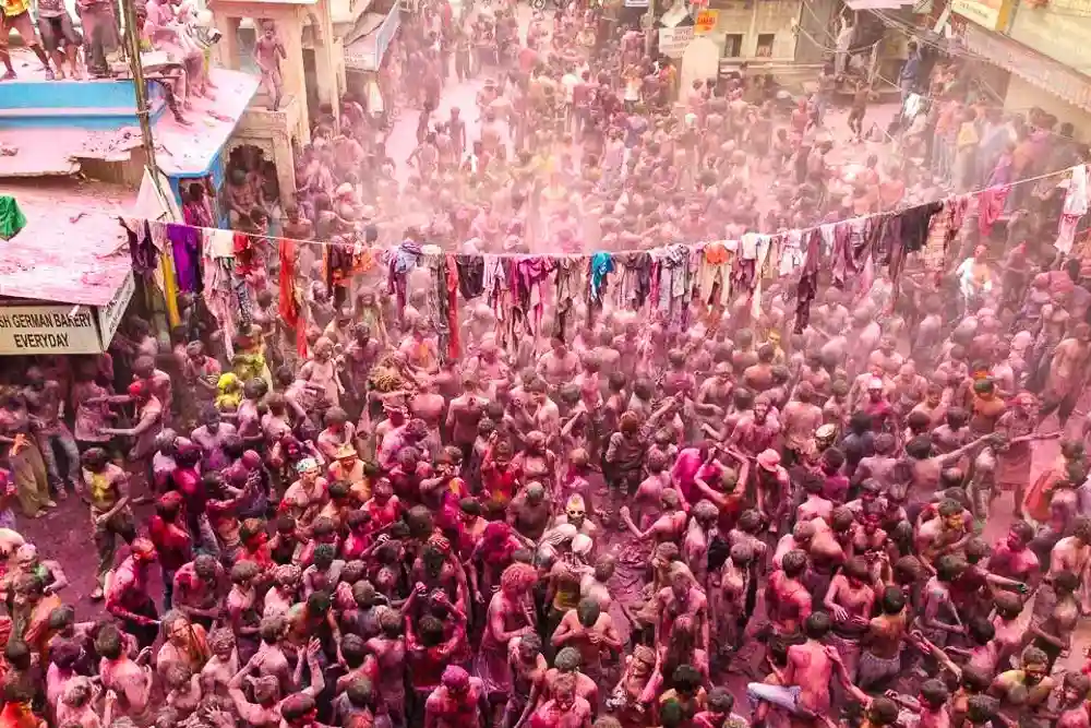 Holi Celebrate in Pushkar