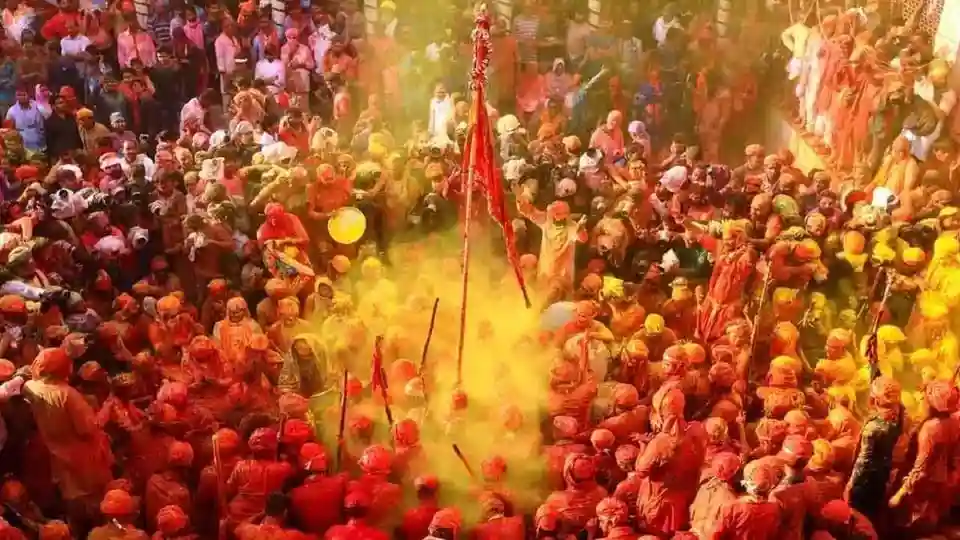 Mathura Vrindavan Holi